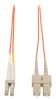 Tripp Lite N516-50M InfiniBand/fibre optic cable 1968.5" (50 m) 2x LC 2x SC OFNR Orange1