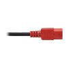 Tripp Lite P004-004-RD power cable Black, Red 47.2" (1.2 m) C14 coupler C13 coupler5