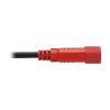 Tripp Lite P004-004-RD power cable Black, Red 47.2" (1.2 m) C14 coupler C13 coupler6