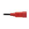 Tripp Lite P004-004-RD power cable Black, Red 47.2" (1.2 m) C14 coupler C13 coupler7