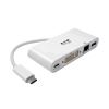 Tripp Lite U444-06N-DGU-C USB graphics adapter White1