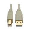 Tripp Lite U022-006-BE USB cable USB 1.1 70.9" (1.8 m) USB A USB B Beige1