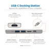 Tripp Lite U442-DOCK10-S laptop dock/port replicator USB 3.2 Gen 2 (3.1 Gen 2) Type-C Silver6