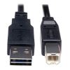 Tripp Lite UR022-010 USB cable USB 2.0 120.1" (3.05 m) USB A USB B Black1