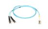 Black Box EFNT010-001M-STLC InfiniBand/fibre optic cable 39.4" (1 m) ST LC OFNR Aqua color1