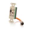 C2G 60023 socket-outlet Ivory, Orange3