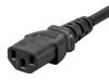 Monoprice 6329 power cable Black 35.4" (0.9 m) C14 coupler C13 coupler3