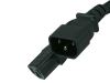 Monoprice 6449 power cable Black 118.1" (3 m) C13 coupler C14 coupler1