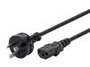 Monoprice 7670 power cable Black 72" (1.83 m) AS3112 IEC C131