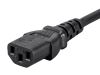 Monoprice 7670 power cable Black 72" (1.83 m) AS3112 IEC C134