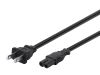 Monoprice 7671 power cable Black 35.4" (0.9 m) NEMA 5-15P IEC 3201