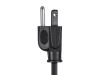 Monoprice 7687 power cable Black 35.4" (0.9 m) IEC 320 NEMA 5-15P5