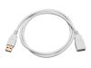 Monoprice 8605 USB cable USB 2.0 36" (0.914 m) USB A White1