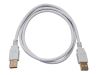 Monoprice 8610 USB cable USB 2.0 36" (0.914 m) USB A White1