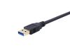 Monoprice 13746 USB cable USB 3.2 Gen 1 (3.1 Gen 1) 18" (0.457 m) USB A USB B Black3