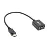 Tripp Lite P134-001-VGA video cable adapter 12.2" (0.31 m) VGA (D-Sub) DisplayPort Black8