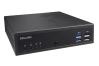 Shuttle XPС slim DH02U3 PC/workstation barebone 1.3L sized PC Black i3-7100U Intel SoC BGA 1356 2.4 GHz8