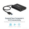 StarTech.com USB32DP24K60 USB graphics adapter 4096 x 2160 pixels Black9