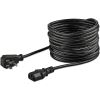 StarTech.com PXTF10115 power cable Black 181.1" (4.6 m) NEMA 5-15P C13 coupler4