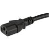 StarTech.com PXTR10110 power cable Black 118.1" (3 m) NEMA 5-15P C13 coupler3