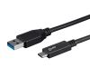 Monoprice 24287 USB cable USB 3.2 Gen 2 (3.1 Gen 2) 39.4" (1 m) USB A USB C Black2