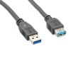 eNet Components USB3.0MAFA-3F USB cable USB 3.2 Gen 1 (3.1 Gen 1) 35.4" (0.9 m) USB A Black1