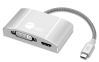 Siig CB-TC0911-S1 USB graphics adapter Silver1