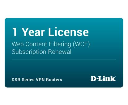 D-Link DSR-250-WCF-12-LIC software license/upgrade 1 license(s) Electronic License Delivery (ELD) 1 year(s) 12 month(s)1