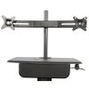 Kantek STS802 monitor mount / stand 24" Desk Black3