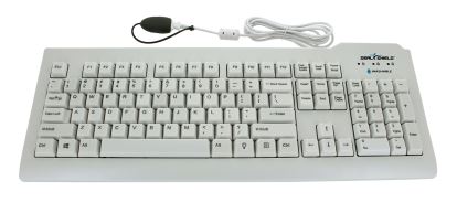 Seal Shield SSWKSV207GL keyboard Universal USB QWERTY English White1