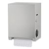 Surface-Mounted Roll Paper Towel Dispenser, 11.69 x 8.94 x 15, Satin Stainless Steel/Black1