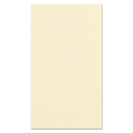 Dinner Napkins, 2-Ply, 15 x 17, Ecru, 1000/Carton1