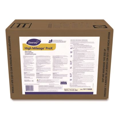 High Mileage ProX Floor Finish, 5 gal Bag-in-Box1