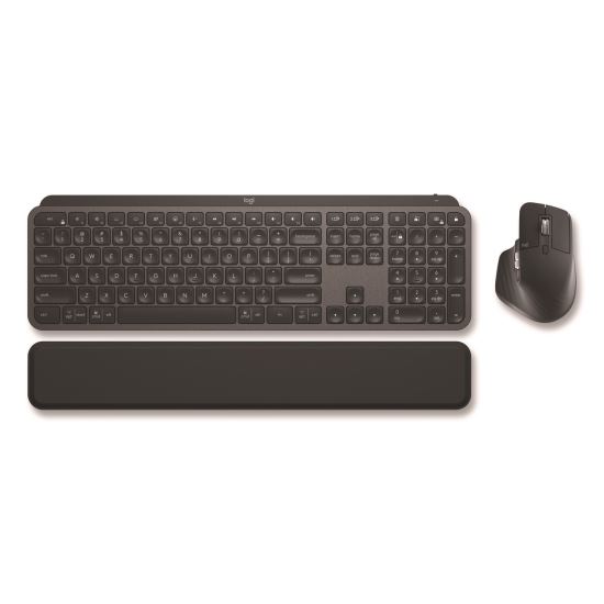 MX Keys Combo for Business Wireless Keyboard and Mouse Gen 2, 33 ft Wireless Range, Graphite1