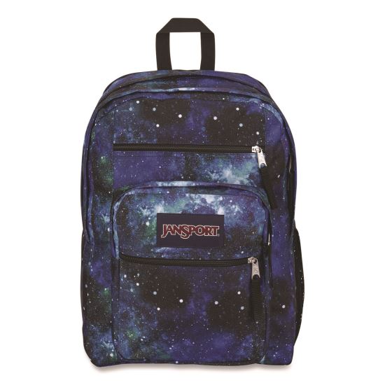 Big Student Backpack, Fits Devices Up to 15", 13 x 7.5 x 17, Galaxy1