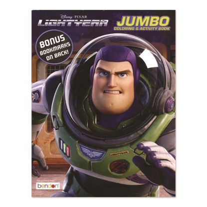 Disney Pixar Lightyear Jumbo Coloring and Activity Book, 10.75 x 7.75, 64 Pages1