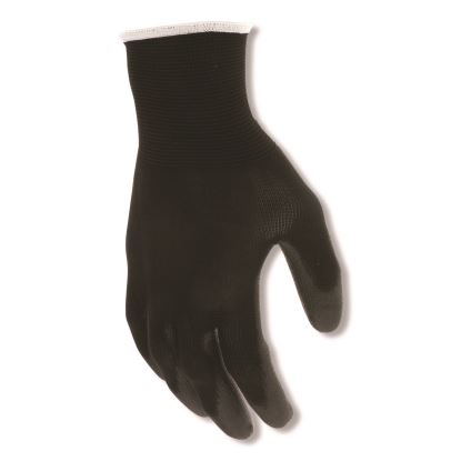 Work Gloves, Black, Medium, Dozen1