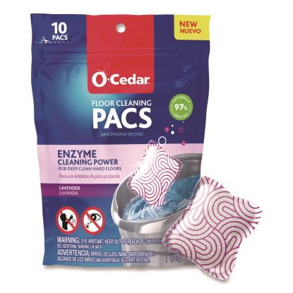 Cleaning PACS, Lavender Scent, 10/Pack, 8 Packs/Carton1