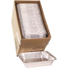 Aluminum Steam Table Pan, Heavy Duty Deep Half-Size, 2.6" Deep, 11.8 x 9.4, 100/Carton1