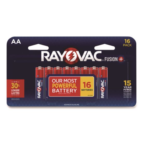 Fusion Performance, Alkaline AA Batteries, 16/Pack1