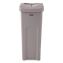 Universal Square Trash Can with Swing Lid, 23 gal, Plastic, Gray1