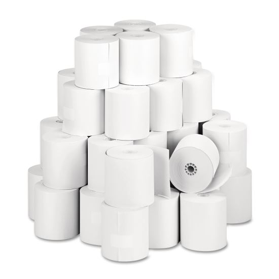 Direct Thermal Printing Thermal Paper Rolls, 3.13" x 273 ft, White, 50/Carton1