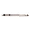 EnerGel NV Gel Pen, Stick, Medium 0.7 mm, Black Ink, Gray/Black Barrel2