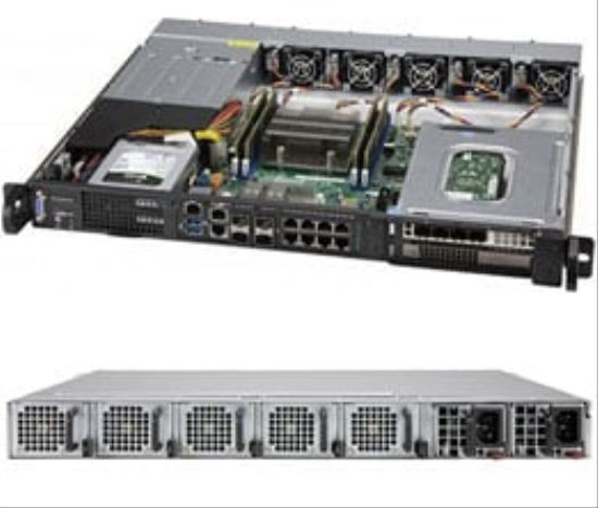 Supermicro SYS-1019D-16C-RAN13TP+ server barebone Intel SoC BGA 2518 Rack (1U) Black1