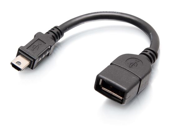 C2G C2G40691 USB cable 5.98" (0.152 m) USB A Mini-USB B Black1