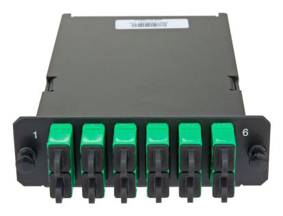 Panduit FCS9N-12-SAP fiber optic adapter SC 1 pc(s) Black, Green1