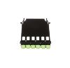 Panduit FHMPW-6-ABL fiber optic adapter MPO 1 pc(s) Black, Green1