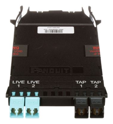 Panduit FHCT-5ZUFB fiber optic adapter LC/LC 1 pc(s) Aqua color, Black1