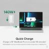 Plugable Technologies PS-EPR-140C1 mobile device charger Universal White AC Fast charging Indoor4