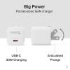 Plugable Technologies PS-30C1W mobile device charger Universal White AC Fast charging Indoor2